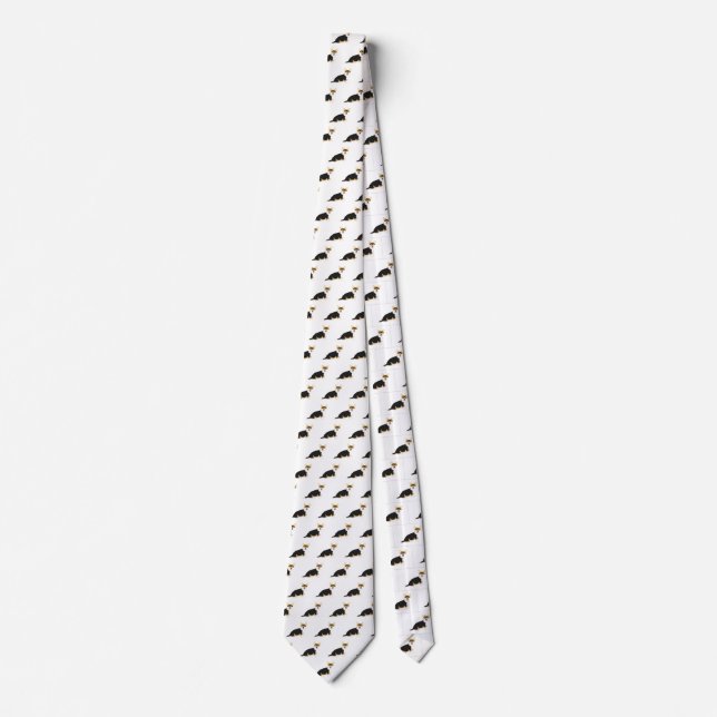 Tri Corgi Neck Tie (Front)