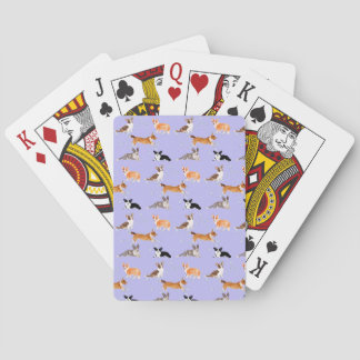 Tri Corgi Poker Cards