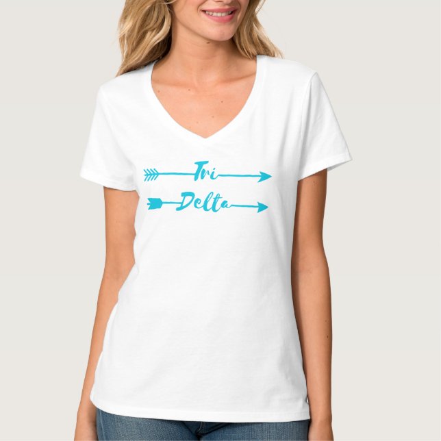 Tri Delta | Arrows T-Shirt (Front)