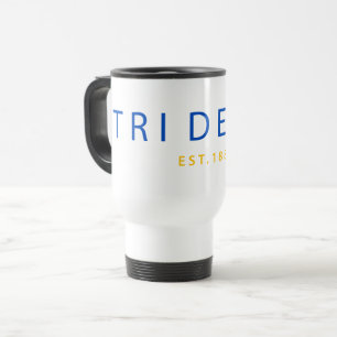 Tri Delta   Est. 1888 Travel Mug