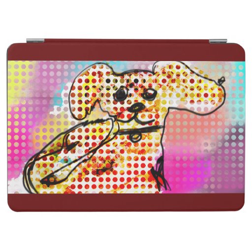 Tri Dry Dog Two-Tone Coffee Mug Silver Finish Mone iPad Air Cover