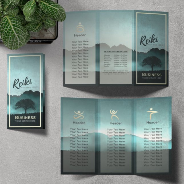 Tri-Fold  Reiki Master Yoga Mediation instructor (Creator Uploaded)