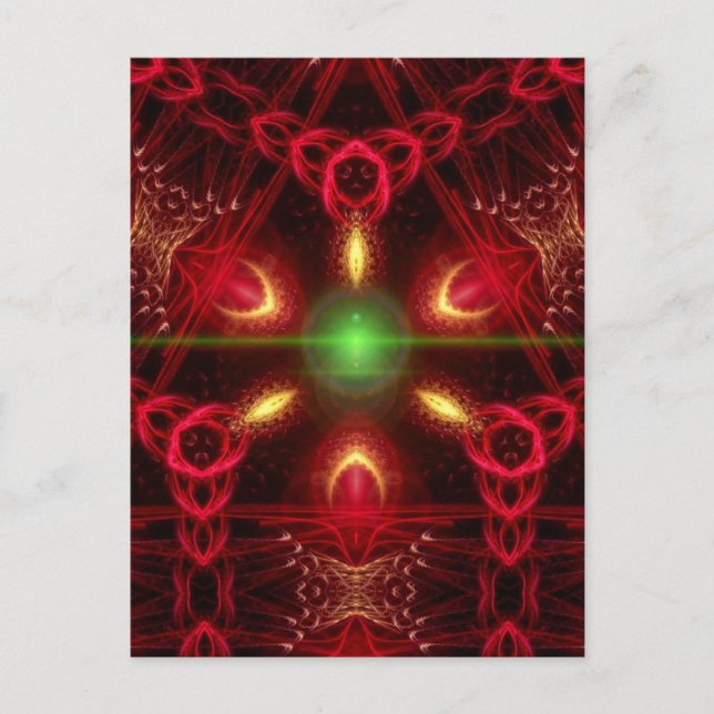 Tri-Fractal Postcard (Front)