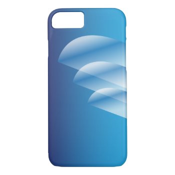 Tri-sail Translucent Blue Sky Iphone 8/7 Case by FUNauticals at Zazzle