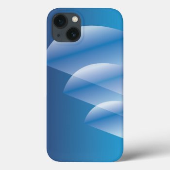 Tri-sail Translucent Blue Sky Iphone 13 Case by FUNauticals at Zazzle