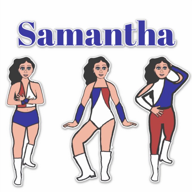 Tri Style Dancer RWB  #2 Sticker (Front)