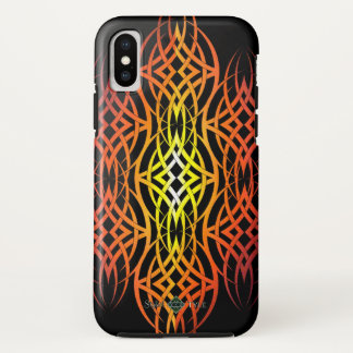 Triad Eclipse ( Flames ) iPhone X Case