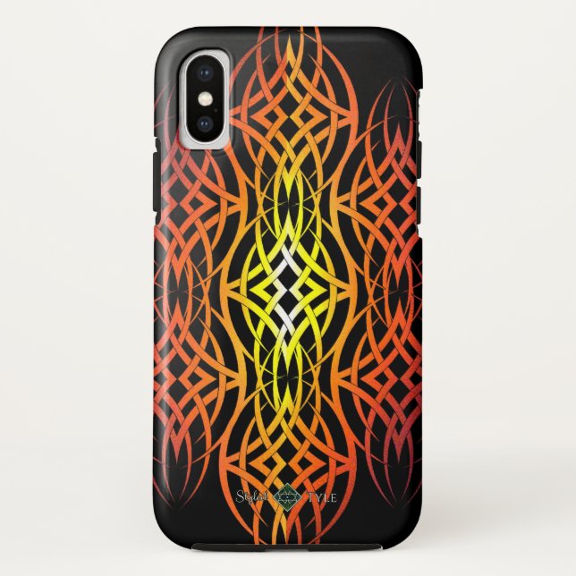 Triad Eclipse ( Flames ) Case-Mate iPhone Case (Back)