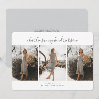 Triad Graduation Announcement