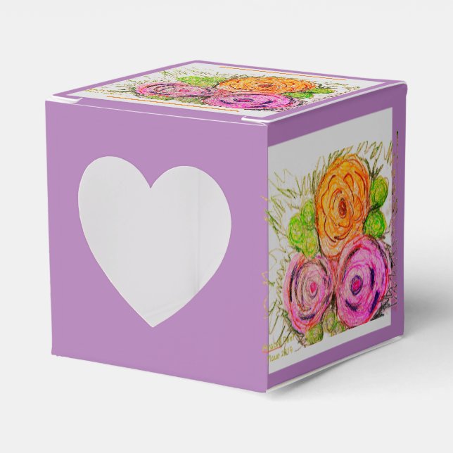 Triadic Favor Boxes (Front Side)