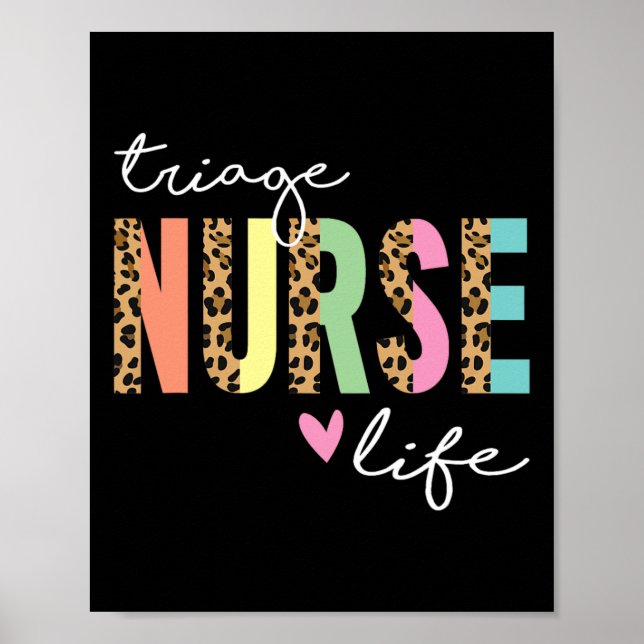 Triage Nurse  Poster (Front)