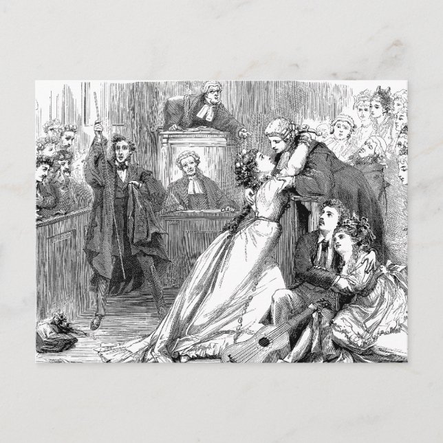 Trial by Jury Postcard (Front)