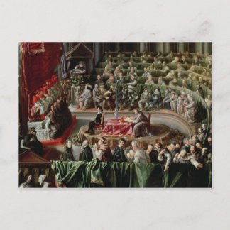 Trial of Galileo, 1633 Postcard
