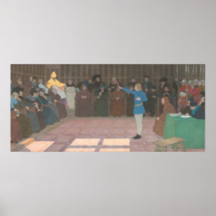 Trial of Joan of Arc - Boutet de Monvel Fine Art Poster