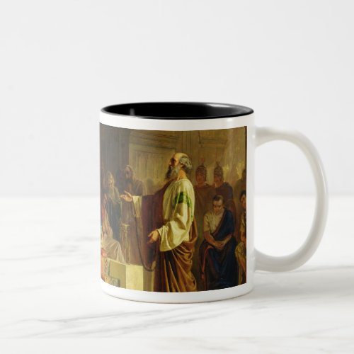 Trial of the Apostle Paul Two_Tone Coffee Mug