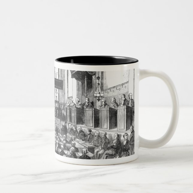 Trial of William Palmer Two-Tone Coffee Mug (Right)
