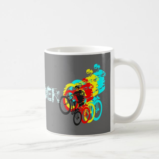 Trials rider coffee mug (Right)