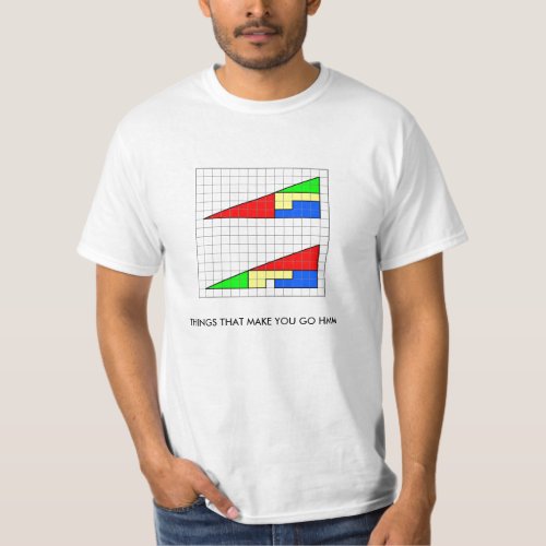 triangle2 THINGS THAT MAKE YOU GO HMM T_Shirt