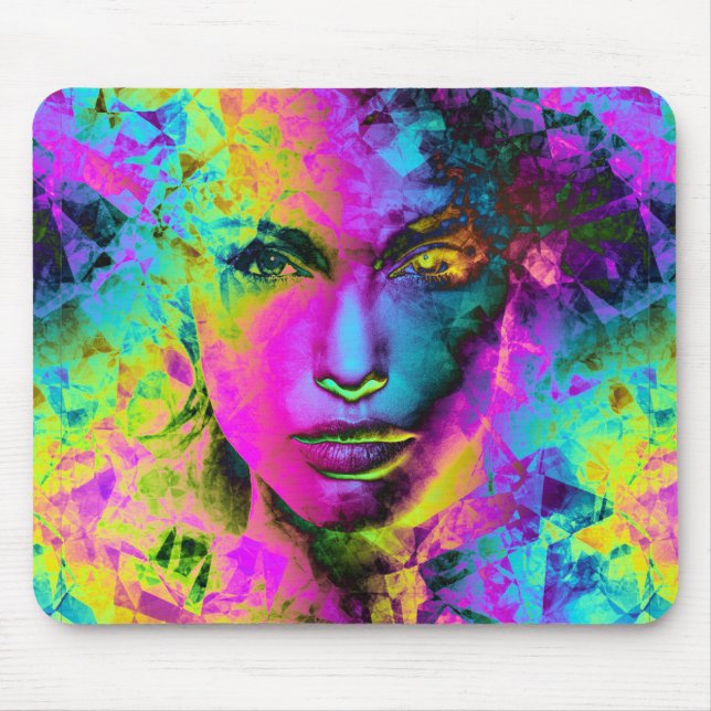 Triangle Art 3 Mouse Pad (Front)