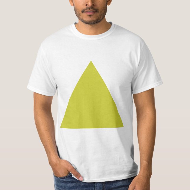 Triangle - Banana Yellow T-Shirt (Front)