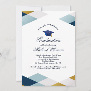 Triangle Borders Invitation