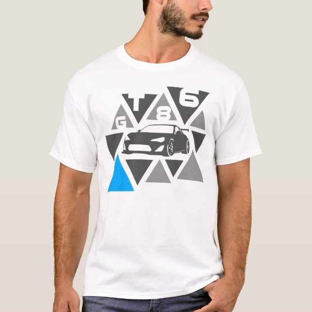 Triangle Car -GT86- T-Shirt (Front)