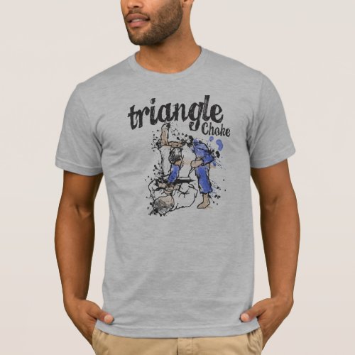 Triangle choke t_shirt