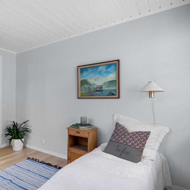  Triangle  circle pattern name grey  throw pillow (Creator Uploaded)