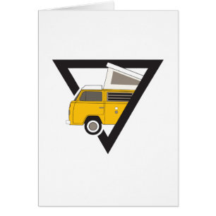 triangle classic yellow bus