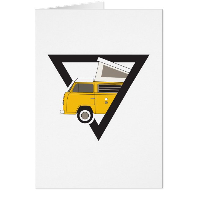 triangle classic yellow bus cards (Front)