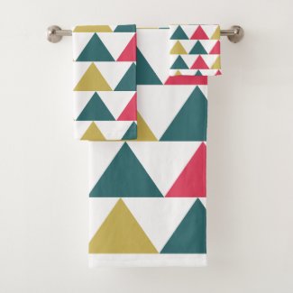 Triangle Colorful Geometric Triangle Pattern