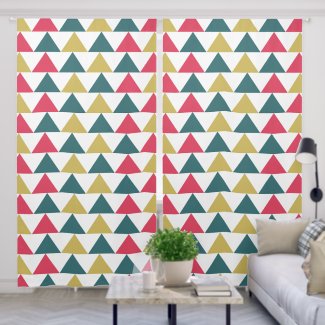 Triangle Colorful Geometric Triangle Pattern