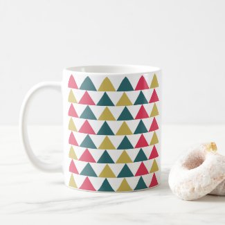 Triangle Colorful Geometric Triangle Pattern