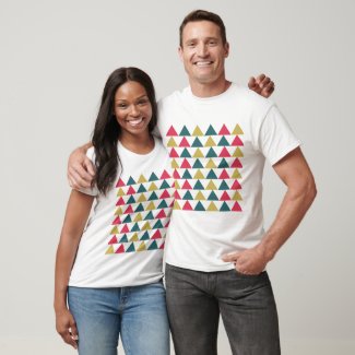Triangle Colorful Geometric Triangle Pattern
