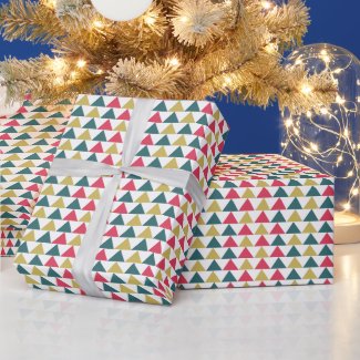 Triangle Colorful Geometric Triangle Pattern