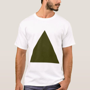 Triangle - Dark Olive T-Shirt