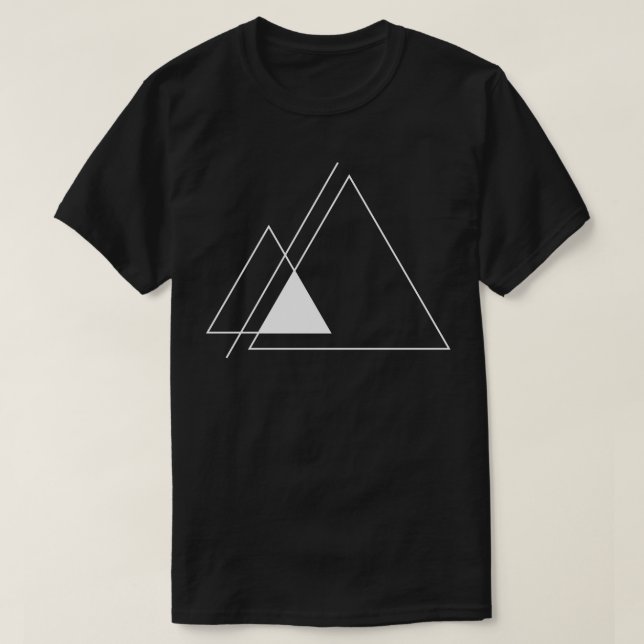 triangle design 2 T-Shirt (Design Front)