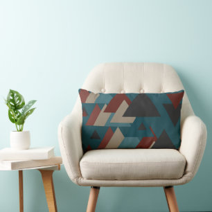 Triangle Dreamscape Lumbar Pillow