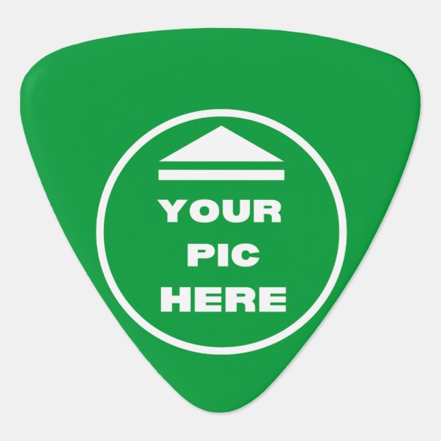 Triangle Guitar Pick - Add Your Image (Front)