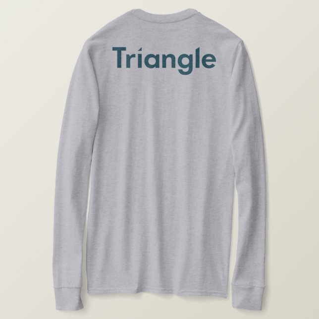 Triangle Horizontal Logo T-Shirt (Design Back)