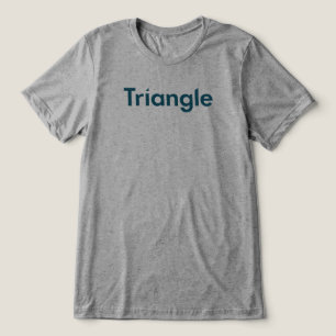 Triangle Horizontal Logo Tri-Blend Shirt
