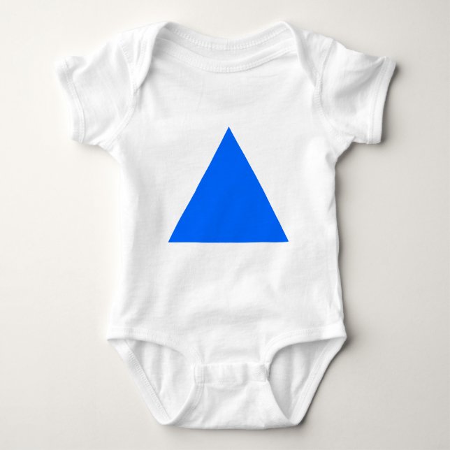 Triangle jGibney The MUSEUM Zazzle Gifts Baby Bodysuit (Front)