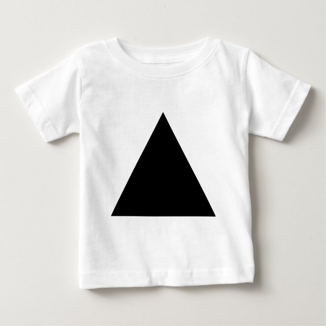 Triangle jGibney The MUSEUM Zazzle Gifts Baby T-Shirt (Front)
