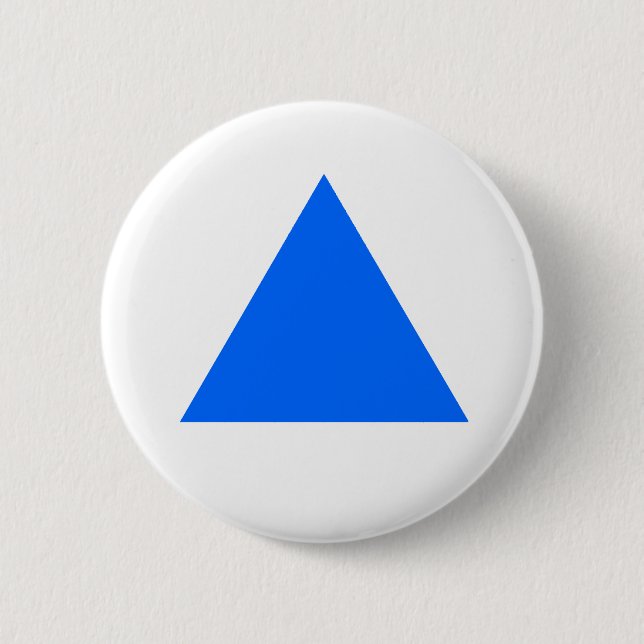 Triangle jGibney The MUSEUM Zazzle Gifts Button (Front)