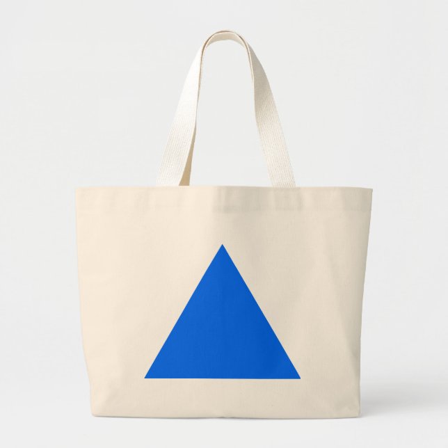 Triangle jGibney The MUSEUM Zazzle Gifts Large Tote Bag (Front)