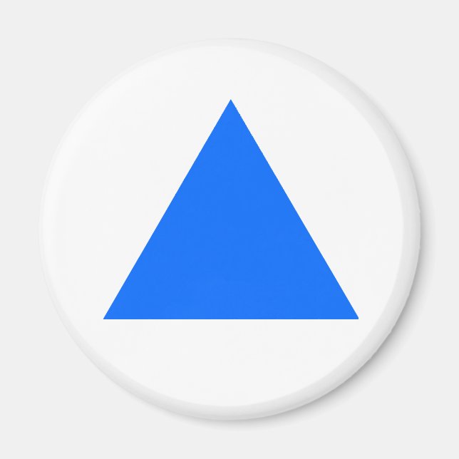 Triangle jGibney The MUSEUM Zazzle Gifts Magnet (Front)