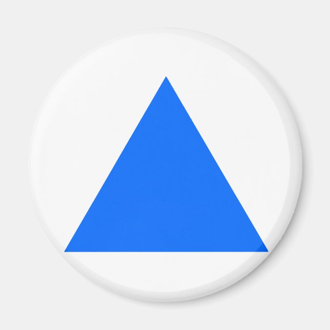 Triangle jGibney The MUSEUM Zazzle Gifts Magnet (Front)