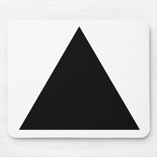 Triangle jGibney The MUSEUM Zazzle Gifts Mouse Pad (Front)