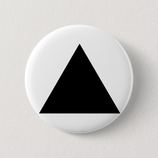 Triangle jGibney The MUSEUM Zazzle Gifts Pinback Button (Front)