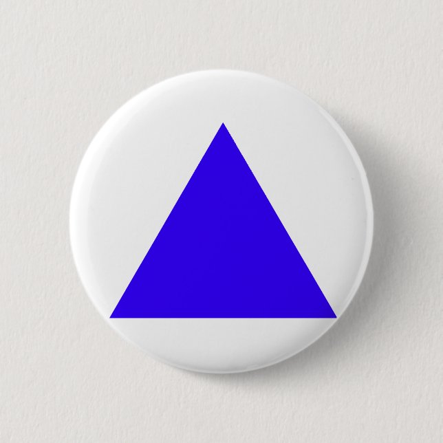 Triangle jGibney The MUSEUM Zazzle Gifts Pinback Button (Front)